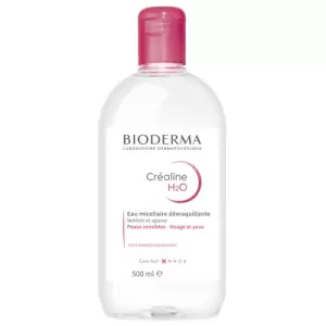 محلول پاک کننده آرایش(میسلار واتر) بایودرما مدل Sensibio H2O حجم 500 میلی لیتر
