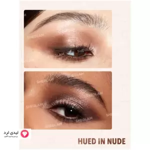 پالت سایه چشم طرح پازلی شیگلم مدل جزی جیگساو رنگ HUDE IN NUDE