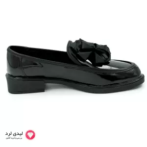 کفش زنانه مدل کالج ورنی پاپیون