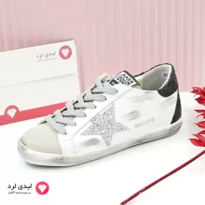 کفش اسپرت گلدن گوس مدل سوپر استار سفید