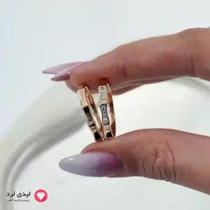 انگشتر ژوپینگ زنانه مینیمال کد 1808