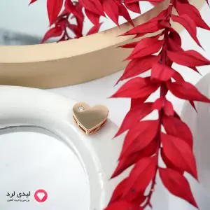 آویز طرح قلب آیینه ای کد 41088