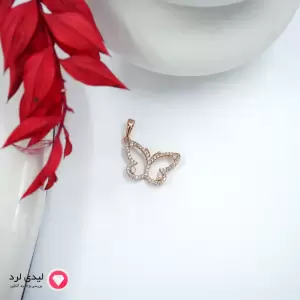 آویز طرح پروانه ژوپینگ کد 41333