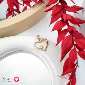 آویز طرح قلب ژوپینگ کد 41298