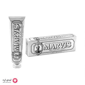 خمیر دندان مارویس مدل WHITENING حجم 85 میلی لیتر