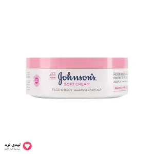 کرم مرطوب کننده صورت و بدن جانسون 200 میلی لیتر