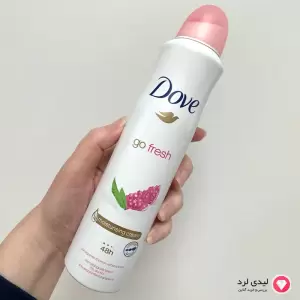 اسپری ضد تعریق زنانه داو مدل Go Fresh رایحه انار و لیمو حجم 250 میلی لیتر