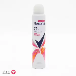 اسپری بدن پودری 72 ساعته رکسونا مدل BOUQUET حجم 200 میلی لیتر