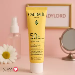 کرم ضد آفتاب فلوئیدی کدلی SPF 50 مدل Vinosun Protect 50 ‌مناسب انواع پوست‌ حجم 40 میلی‌ لیتر