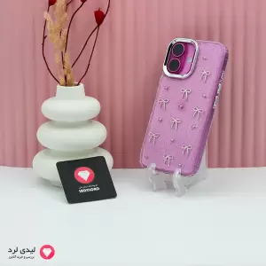 قاب گوشی آیفون 16 مدل پاپیون شاین دار