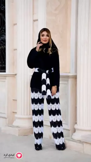 کت وشلوار زنانه طرح آیلین ماهوت