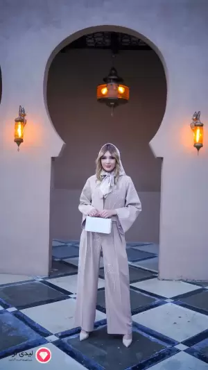 کت وشلوار زنانه کرپ طرح ایلیم ماهوت