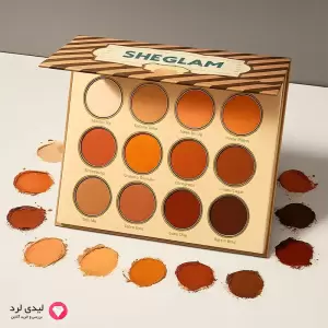 پالت سایه چشم شیگلم مدل SMART COOKIE