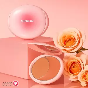رژگونه مدل Cheek 2 Cheek Blush Duo رنگ Peach Juice شیگلم