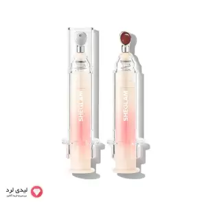 لیپ گلاس حجم دهنده شیگلم مدل Booster shine رنگ Sepia Kiss