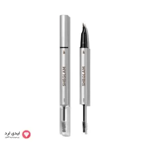 هاشور ابرو دو سر شیگلم Real Flow رنگ taup