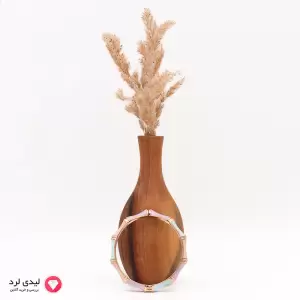 دستبند بنگل طرح بامبو رنگین‌کمانی