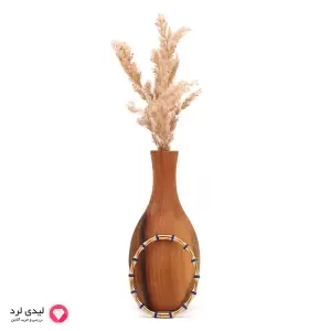 بنگل نگین دار طرح بامبو آبی