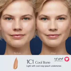 کرم پودر استی لادر مدل Double Wear شماره 1C1 رنگ COOL BONE
