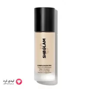 کرم پودر مات و بادوام شیگلم مدل COMPLEXION PRO رنگ LINEN حجم 30 میل