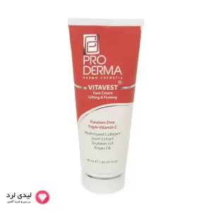 کرم ضد چروک و سفت کننده پرودرما تریپل ویتامین سی مدل Lifiting & Firming