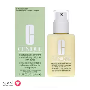 لوسیون مرطوب کننده و آبرسان پوست خشک و خیلی خشک دراماتیکالی دیفرنت کلینیک 