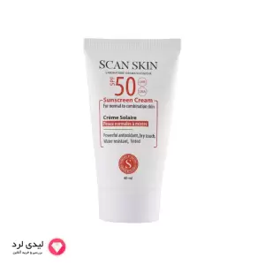 کرم ضد آفتاب رنگی اسکن اسکین اس پی اف 50 مخصوص پوست نرمال و مختلط