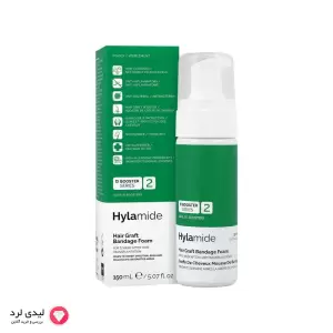 فوم پاک کننده و التیام بخش پس از کاشت مو ۲ - هایلاماید