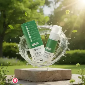 فوم پاک کننده و التیام بخش پس از کاشت مو ۲ - هایلاماید