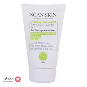 ژل پاک کننده آرایش اسکن اسکین مدل PCG مناسب پوست های چرب و مستعد آکنه حجم 150 میلی لیتر