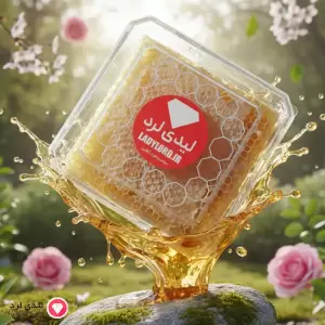 عسل مومدار سبلان (طبیعی و کوهی) نیم کیلویی