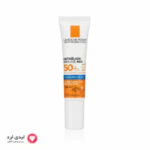 فلوئید ضد آفتاب نامرئی ضد لک لاروش پوزای مدل Anthelios با SPF50  حجم 15 میلی لیتر