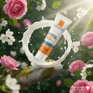 فلوئید ضد آفتاب نامرئی ضد لک لاروش پوزای مدل Anthelios با SPF50  حجم 15 میلی لیتر