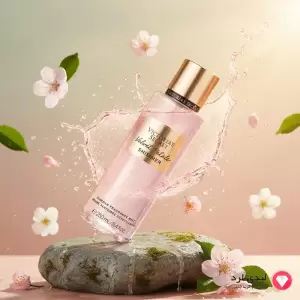 بادی اسپلش ویکتوریا سکرت مدل velvet petals شیمر طرح اکلیلی حجم 250 میلی لیتر