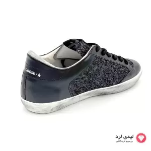 کفش اسپرت طرح گلدن گوس مدل سوپر استار مشکی (های کپی)