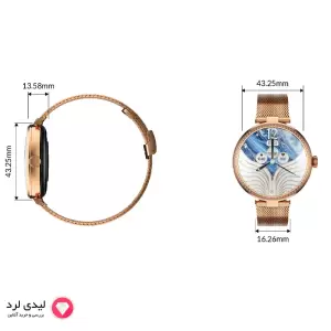 ساعت هوشمند گلوریمی مدل Glorimi Smart Lady watch GL1 