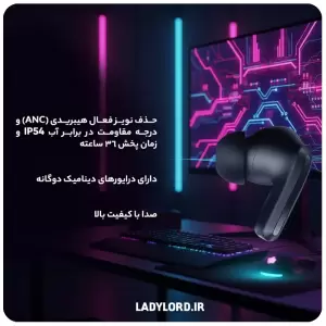 هندزفری بلوتوثی شیائومی مدل Redmi Buds 4 Pro با گارانتی ۱۸ ماهه