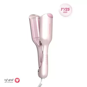 دستگاه ویو کننده مو صورتی شیگلم مدل Beach Babe Hair Waver (موج ساحلی) 25 میلی متر