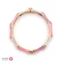 Pink Bamboo Bangle