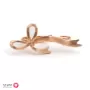 Rose Gold Double Finger Bow Ring